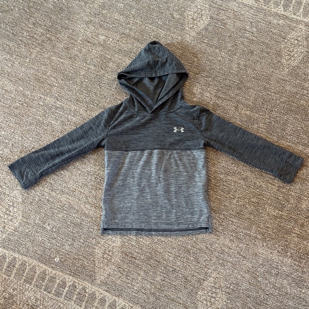 Under Armour Boys Charcoal Hoodie (4T)